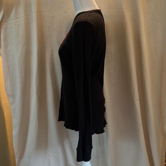 Lucky Brand Black Long Sleeve Thermal ❤️☯️ Shirt. Size XL. - Picture 3 of 7